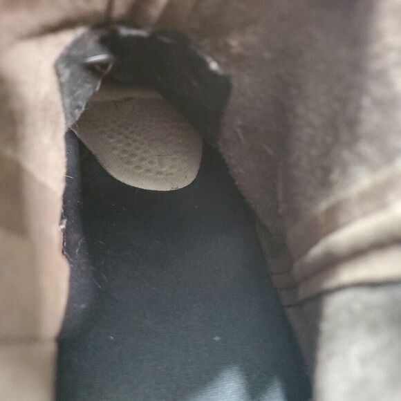 Sorel Womens 10.5/41.5 Evie Ankle Low Wedge Booties Suede Gray Zip EVA Comfort - Picture 13 of 14